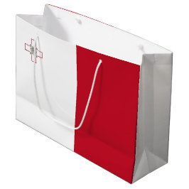 Maltese vlag groot cadeauzakje
