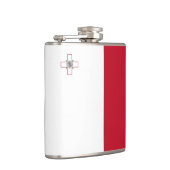 Maltese vlag heupfles (Rechts)