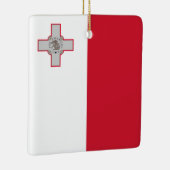 Maltese vlag keramisch ornament (Rechts)
