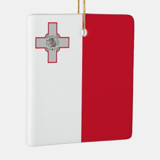 Maltese vlag keramisch ornament (Rechts)