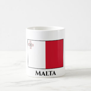 Maltese vlag koffiemok