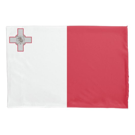 Maltese vlag kussensloop (Voorkant)
