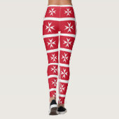 Maltese vlag leggings (Achterkant)