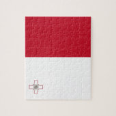 Maltese vlag legpuzzel (Verticaal)