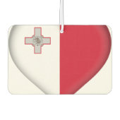 Maltese vlag luchtverfrisser (Voorkant)