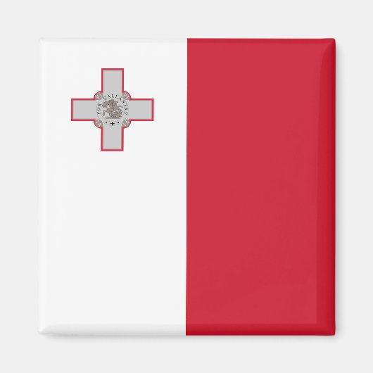 Maltese vlag magneet (Voorkant)