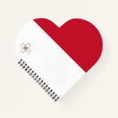 Maltese vlag notitieboek (Voorkant)
