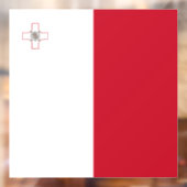 Maltese vlag raamsticker (Vel 2)