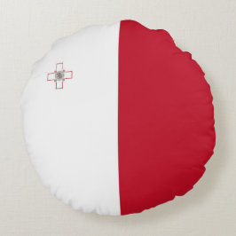 Maltese vlag rond kussen