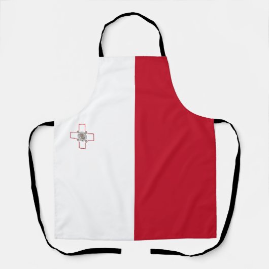 Maltese vlag schort (Voorkant)