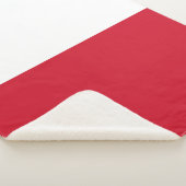 Maltese vlag sherpa deken (3/4)