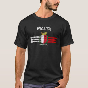 Maltese vlag Shirt - Maltese embleamp Malta - vlag