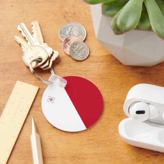 Maltese vlag sleutelhanger (Bureau)