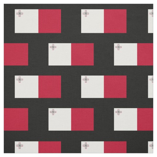 Maltese vlag stof (Swatch)