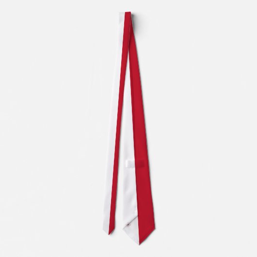 Maltese vlag stropdas (Achterkant)