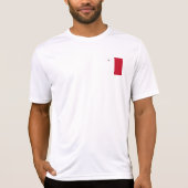 Maltese vlag t-shirt (Voorkant)