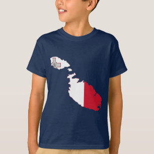 Maltese vlag t-shirt