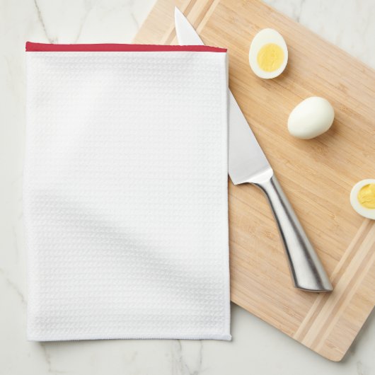 Maltese vlag theedoek (Quarter Fold)