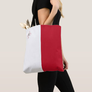Maltese vlag tote bag