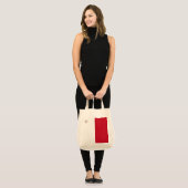Maltese vlag tote bag (Voorkant (model))
