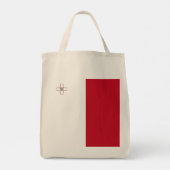 Maltese vlag tote bag (Achterkant)