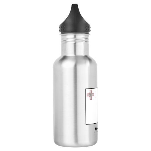 Maltese vlag waterfles  (Links)