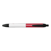 Maltese vlag zwarte inkt pen (Achterkant)