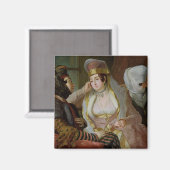 Maltese vrouwen magneet (Voorkant / Achterkant)