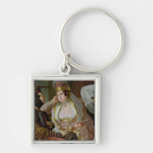 Maltese vrouwen sleutelhanger