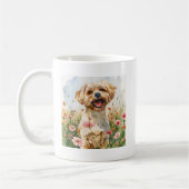 Maltese Watercolor Mug Koffiemok (Links)