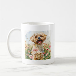 Maltese Watercolor Mug Koffiemok