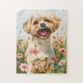 Maltese Watercolor Puzzle Legpuzzel (Verticaal)