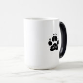 Maltese Waterverf Ai Art voor Hondenbezitters Magische Mok (Voorkant rechts)