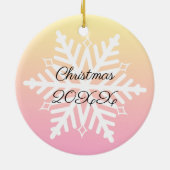 Maltese Waterverf Ai Art voor Hondenbezitters Ther Keramisch Ornament (Achterkant)