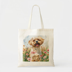 Maltese-waterverfteken-tas Tote Bag