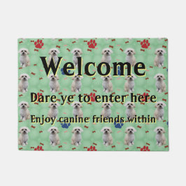 Maltese Welkom Deurmat