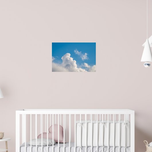 ☁️ Maltese Winter Blau Poster (Kinderkamer 2)
