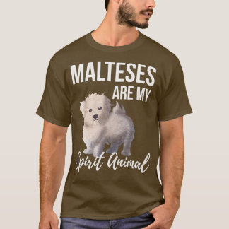 Maltesen zijn mijn dierlijk t-shirt
