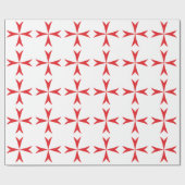 Malteser Kreuz Maltese cross Cadeaupapier (Vlak)