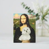 Maltezer 11 - Mona Lisa Briefkaart (Staand voorkant)