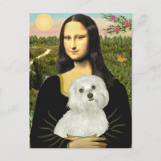 Maltezer 11 - Mona Lisa Briefkaart (Voorkant)