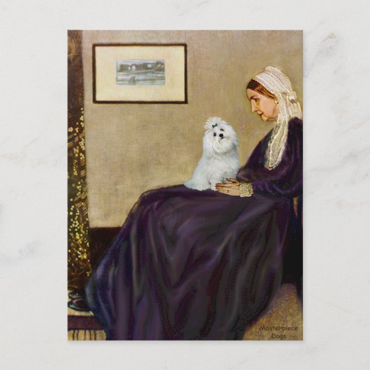 Maltezer 6 - Moeder van Whistler Briefkaart (Voorkant)