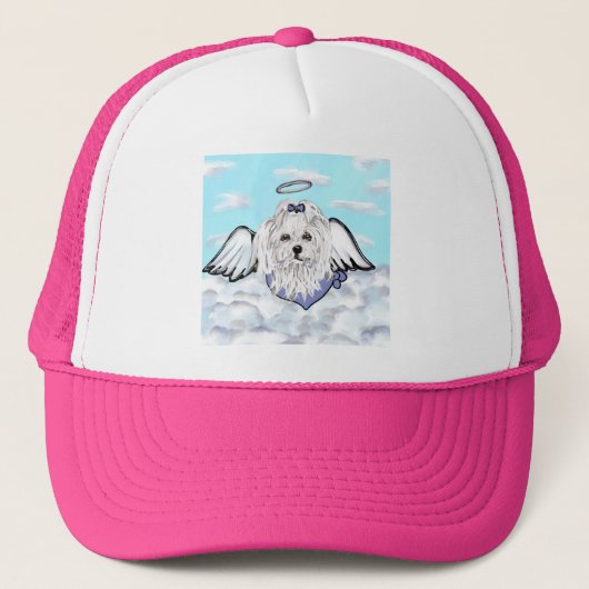 Maltezer Engel Trucker Pet (Voorkant)