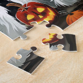 Maltezer Halloween Griezelen Legpuzzel (Zijkant)