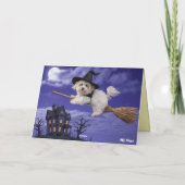 Maltezer Heks Halloween Kaart (Achterkant)
