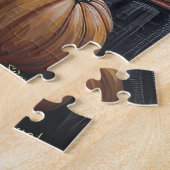 Maltezer Hond Herfst Oogst Dankdag Legpuzzel (Zijkant)