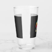 Maltezer Hond Retro Zonsondergang Afleid Glas (Rechts)