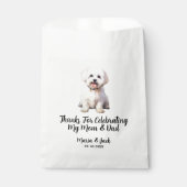 Maltezer Huwelijk in Volle Kleur Bedankzakje (Voorkant)