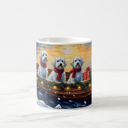 Maltezer Kerstboot Vakantie Koffiemok (Center)