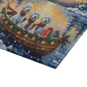 Maltezer Kerstboot Vakantie Snijplank (Hoek)